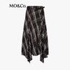 MO&Co. Plaid A-Line Long Skirt