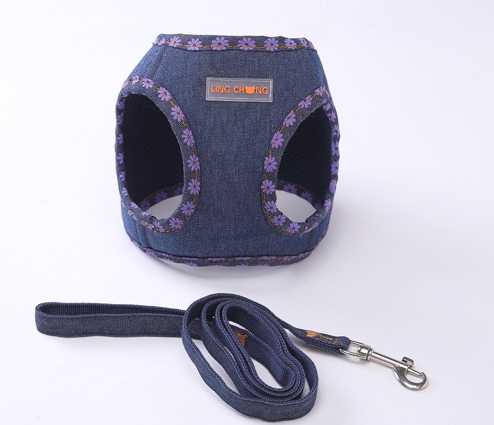 

Защитный жилет-шлейка с принтом собаки Extra Large