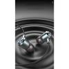 HiFi Wired Earbuds With Microphone For Gaming And Music Featuring 360 Degree Bass Effect And Digital Decoding Chip In Black