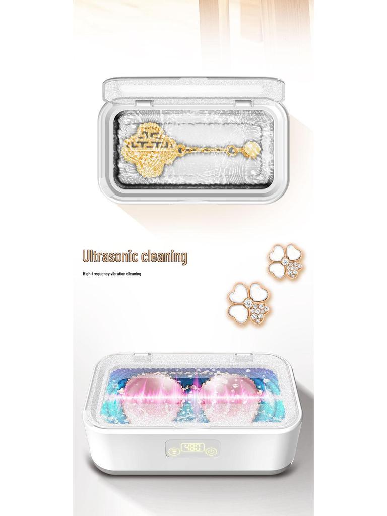 Ultrasonic UV Denture & Jewelry Cleaner for Household Use