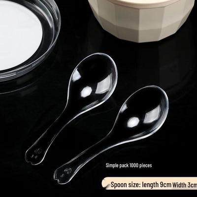 Disposable Plastic Dessert Spoons