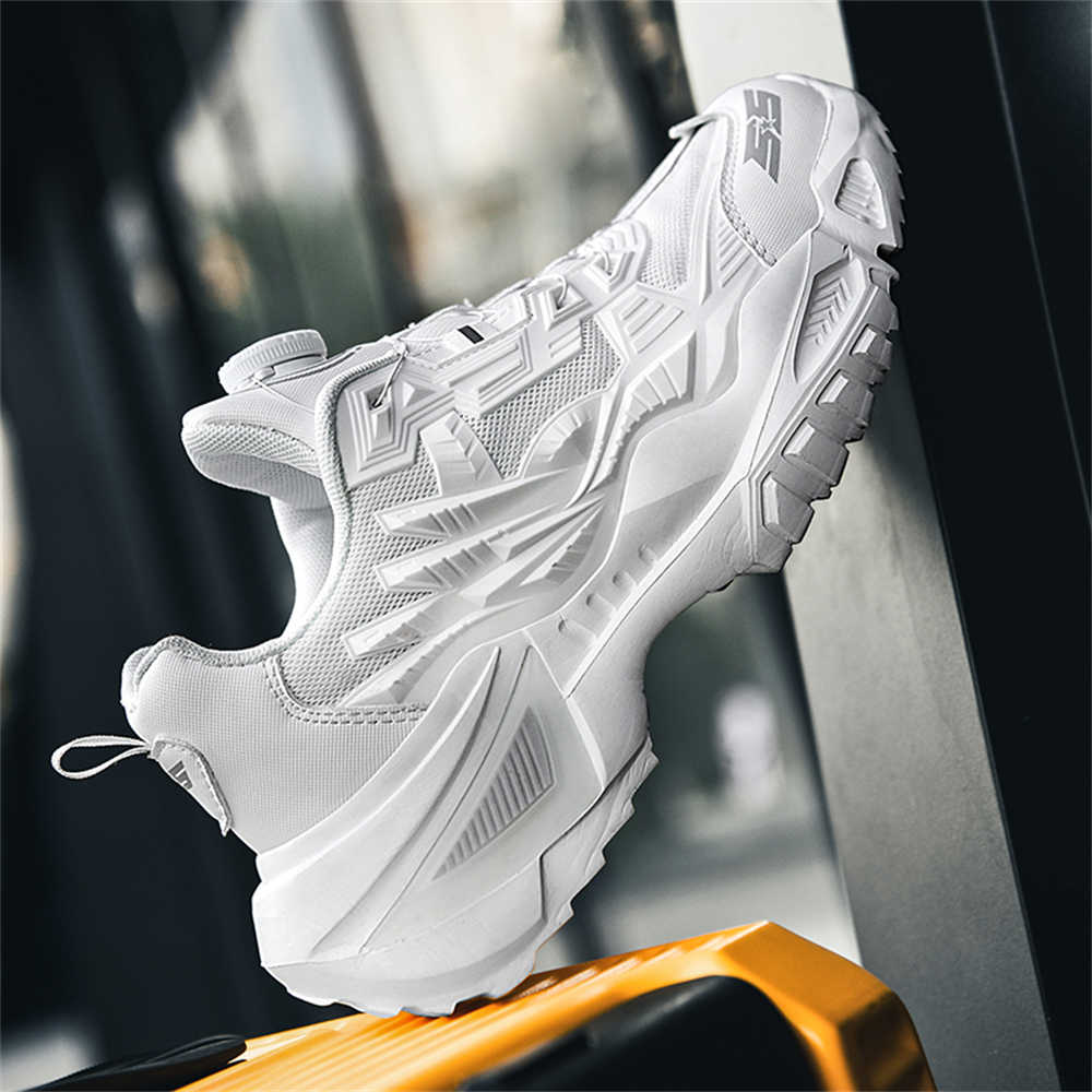 Fashion Thick Sole Quick Lacing System Comfortable Men's Sneakers Mary Jane New Product Idea Goods Shoes Mom Sports Health Low Cost