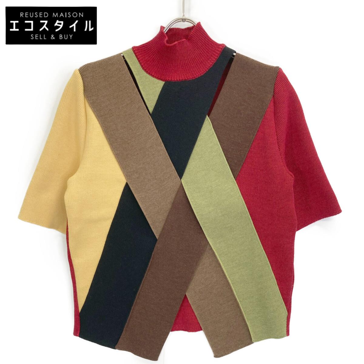 

AKIRA NAKA AW1951-MLC Многоцветные вязаные топы 1 многоцветныйПодержанный