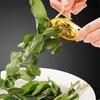 304 Stainless Steel Green Onion Slicer Food Grade Corrosion Resistant Scallion Cutting Tool Time-Saving Multi-functional