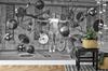 Photomural Woman Floating Between Sports Equipment Washable Fleece 405x270
