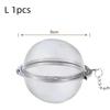 1/3/5Pcs Tea Infuser Stainlesss Steel Mesh Tea Ball Tea Strainers Tea Infuser Strainer Filters For Loose Tea Herbal Spices