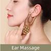 Antistatic Guasha Face Massager Tool Wooden Handle Wood Gua Sha Tool  Skin Scraping