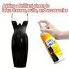 100ml Hochglanz-Sprays mit Handtuch Kratzschutz Schnelltrocknend Nicht reizend für Latexkleidung