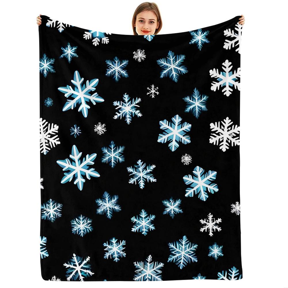 Big Yellow Star Graphic Anime Cartoon Flannel Blanket Soft Warm Throw for Bedroom Sofa Car Kids Holiday Gift