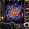 Wandbehang Tapisserie Manchester United Drucktuch für Wohnzimmer Schlafzimmer Heimdekoration