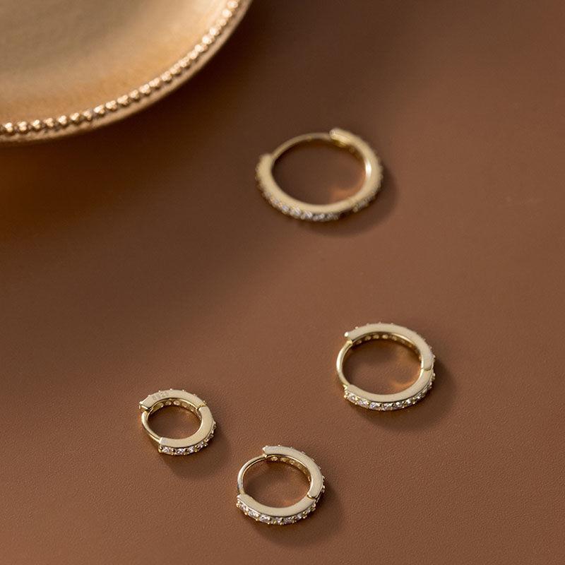 Delicate And Chic Ins Style Ear Bone Earrings Small And Exquisite Suitable For Sensitive Ears