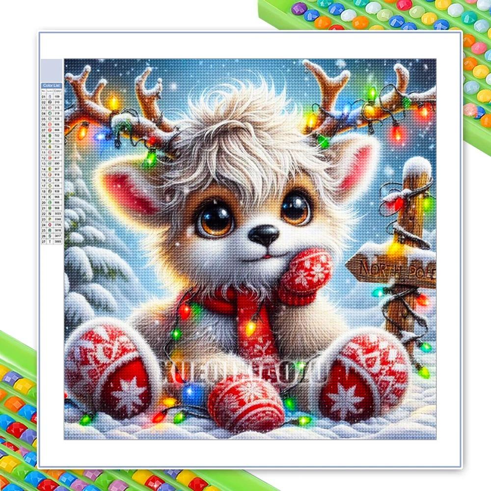 Santa Claus Diamond Painting New Arrivals 5D Diy Diamond Mosaic Snowman Cross Stitch Kits Cartoon Christmas Gift Wall Decor Art