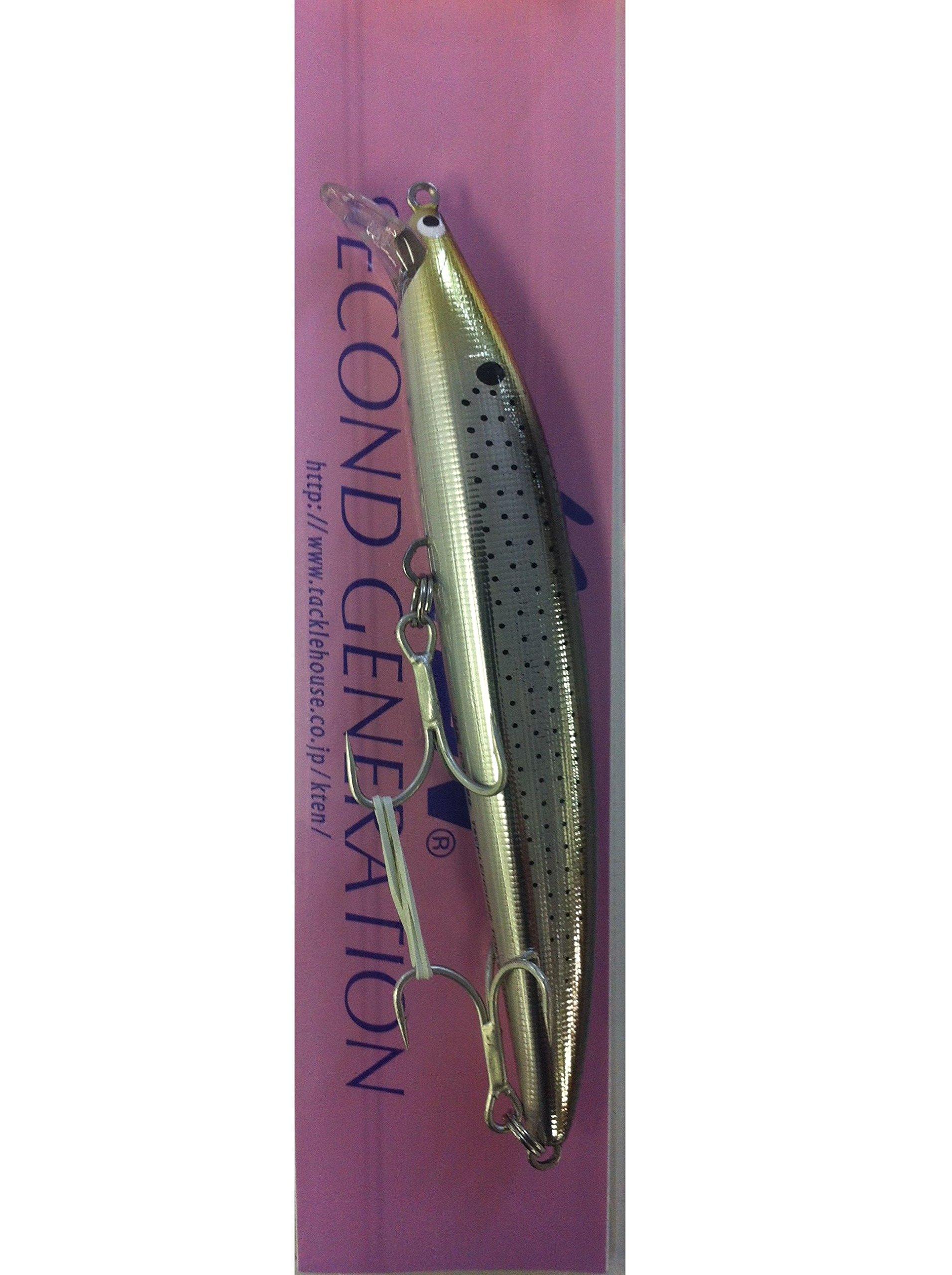

TackleHouse Minnow Second Generation K2F 122mm 19g Silver Konoshiro K2F122MS Lure K-TEN #111 T0.8