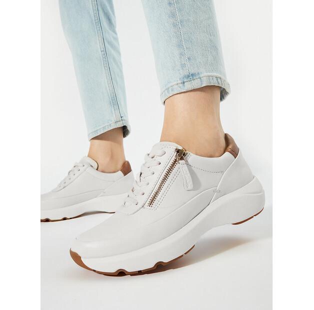 Clarks Sneakers Tivoli Zip 26176650 Ecru