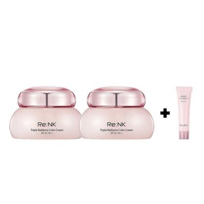 1+1 Triple Radiance Color Cream 45ml, 2 Einheiten