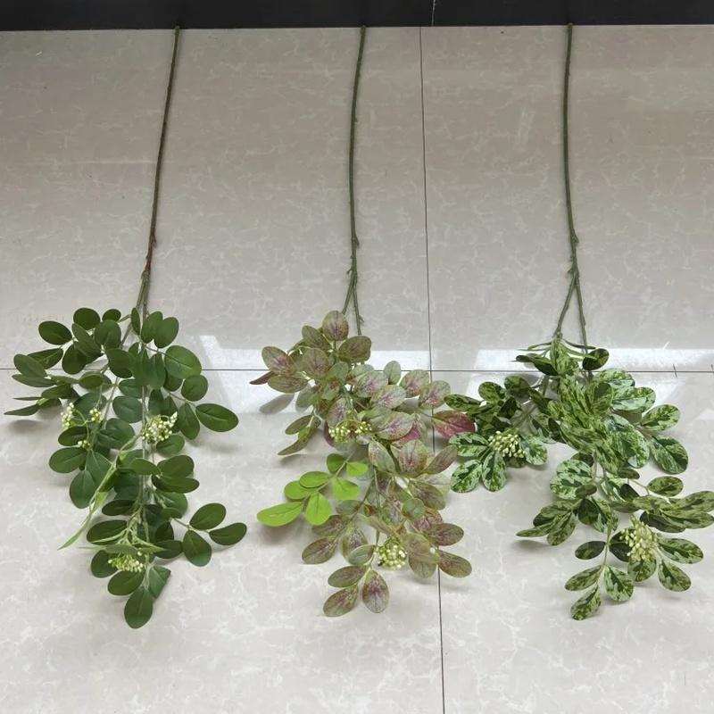 Locust Leaves Artificial Foliage Tree Leaf Greenery Stems for Indoor Outdoor  Wedding Home Event Floral Arrangements