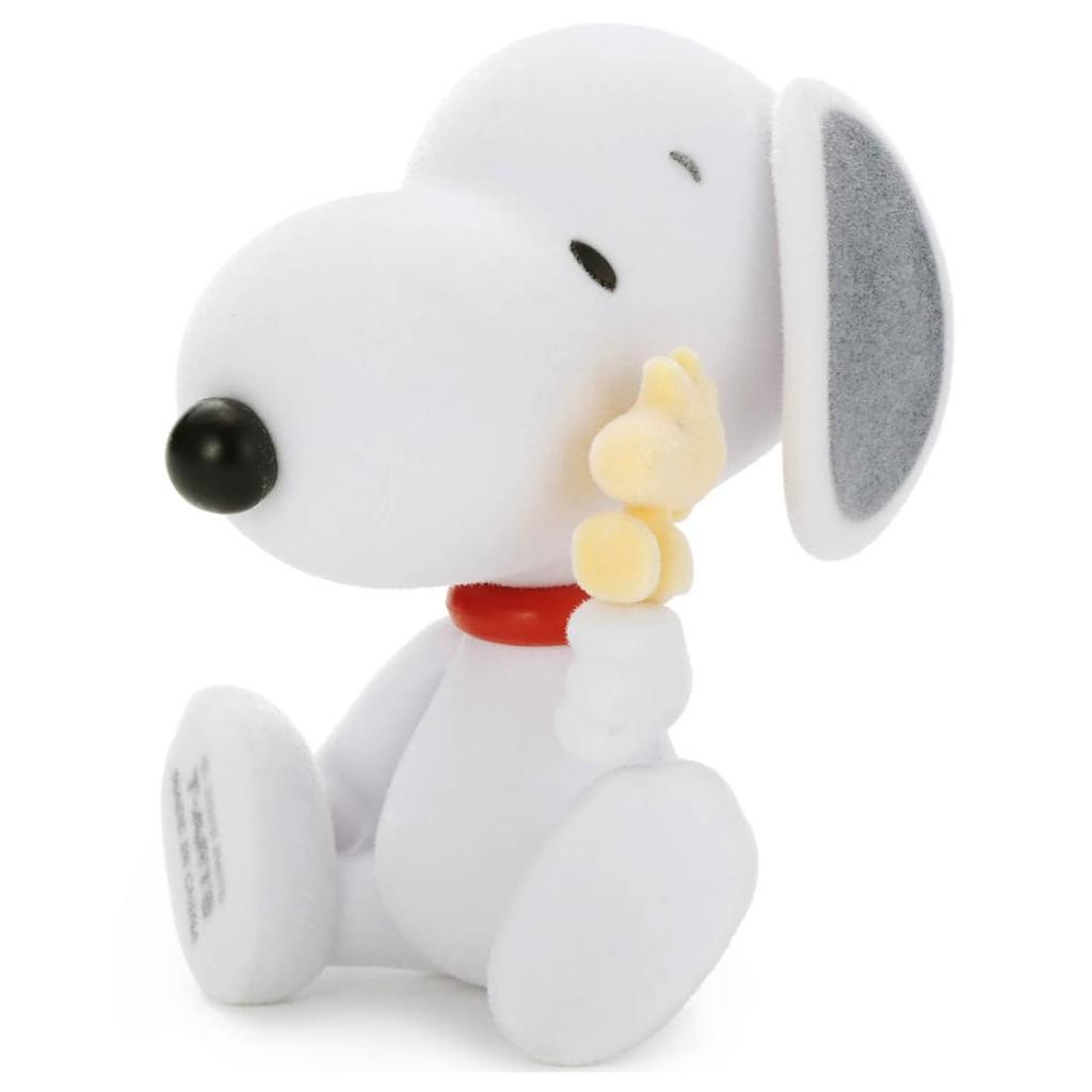 Takara Tomy Arts Peanuts Action Flocked Random Assortment Box of Plush Toys Approximately 8cm Tall Mascot, 6,