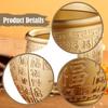 Decorative Feng Shui Table Bowl, Sturdy And Made of Chinese Brass, Symbol Fortune, Ideal for A .