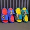 Kids Non-Slip Cartoon Slippers for Indoor & Bath - Cute Summer Design for Boys, Girls & Parent-Child
