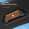 2Pc Car Anti Slip Pull Glove Car Interior Leather Handle Protector Cover For Peugeot 107 408 4008 308 3008 5008 508 2008 208 301
