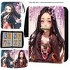 Card Binder 9 Pocket Trading Card Holder Anime Card Binder with 50 inner Pages Zipper Holder Up to 900 Cards