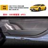 TADOKAPATU Door Kick Door Kick Door Trim Door Panel Door Stain and Scratch Interior Interior ABS 4 Carbon Fiber Compatible with Toyota Prius 60 Series