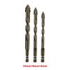 4-Blade Saw Tooth Eccentric Drill Bit for Wood/Metal/Concrete,High-Speed Steel,Heat-Resistant,Professional Rotary Tool Accessory
