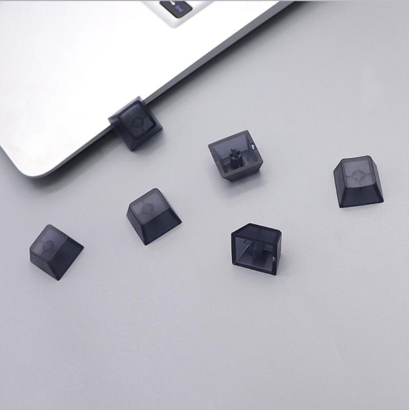 10Pcs Transparents PC Original Height Keycaps Mechanical Keyboards Keycaps Matte Frosteds Keycaps For Game Lovers