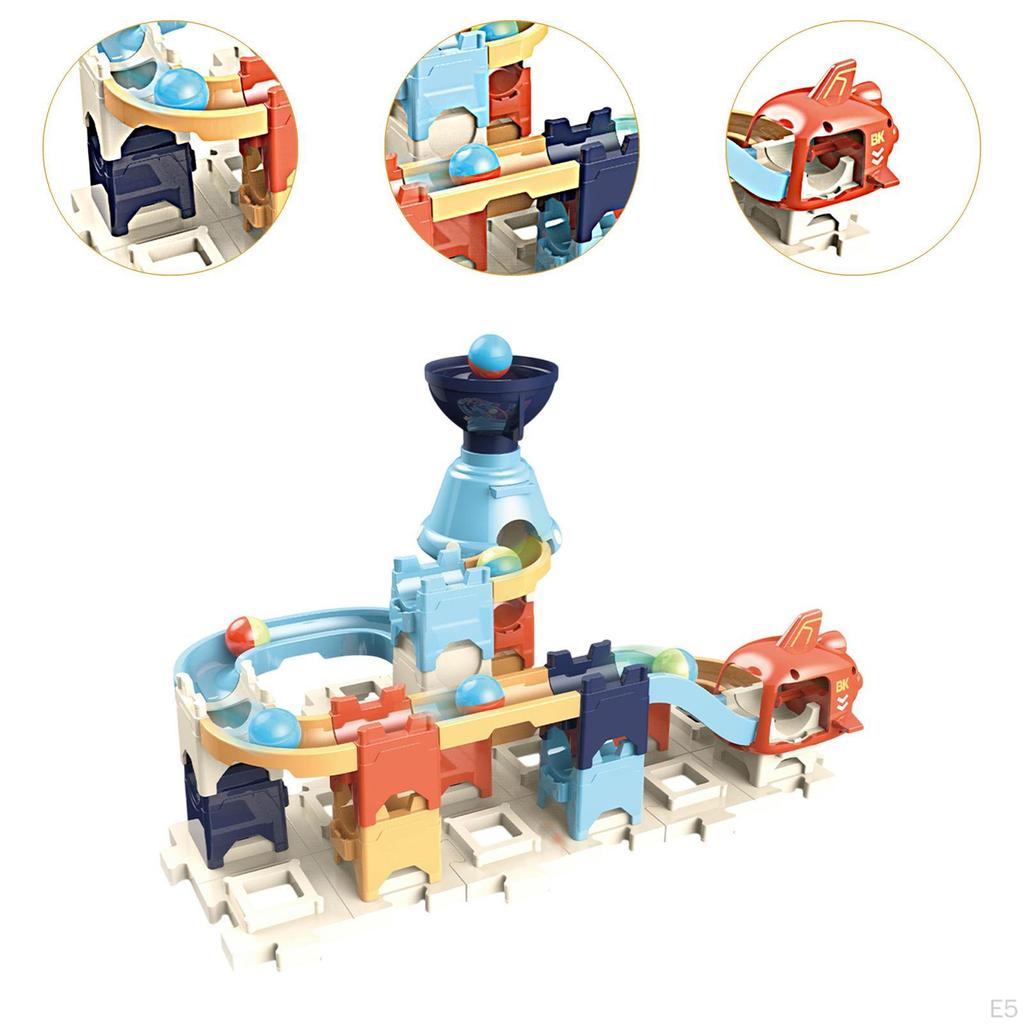 Race Track Building Blocks Set Construction Kit DIY Playset Gift Preschool Toy Educational Stem
