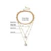 European American Baroque Style Premium Pearl Necklace For Women Luxury Fashion Neck Jewelry