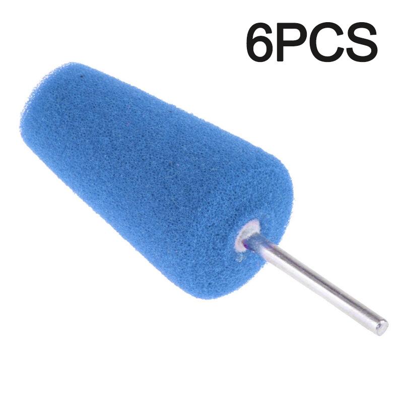 Buy 6PCS Polishing Wheel Cone Shaped Buffing Pads Car Cleaning Brush