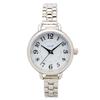 Fieldwork Women's Analog Solar-Powered Watch, Simple and Easy-to-Read Design, Metal Band, SO Watto Silver SV FSC172-1