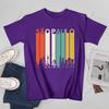 Unisex Unisex Sao Paulo Brazil Rio De Janeiro Brazilian Brasilia Retro Tshirt Tees T Shirts WoUnisex Boys 100 Cotton TShirt