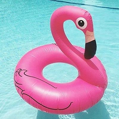 Uppblåsbar Flamingo Badring Vattenleksak [Phonillico®]