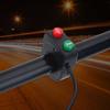 Dilwe Bike Switch Horn Motorcycle Light Handlebar Switch Turn Signal Horn Speaker High Beam