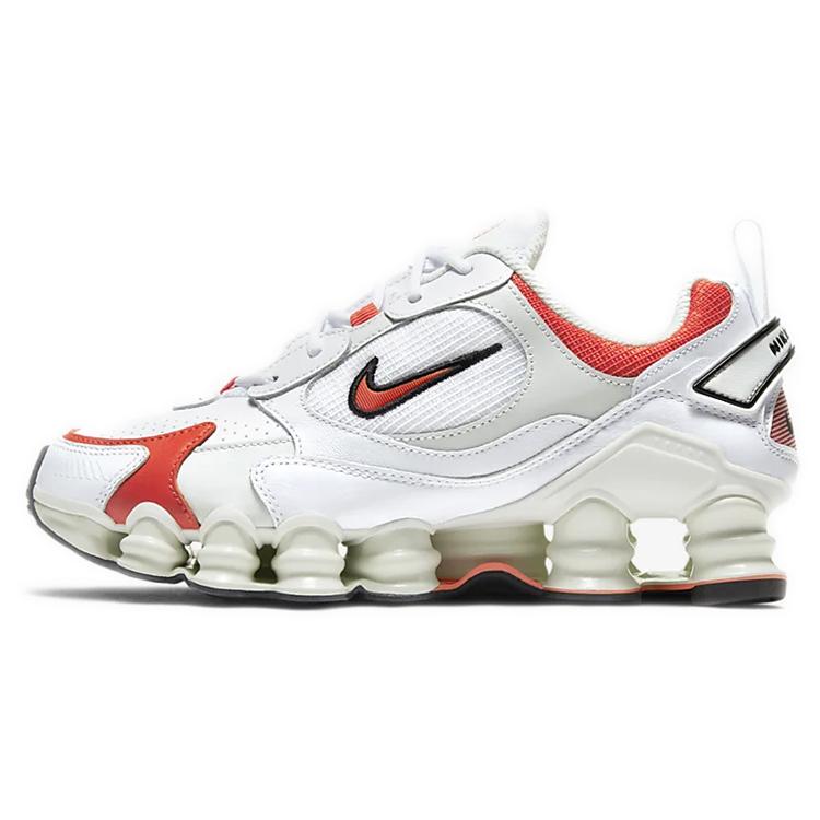 New Nike Shox Nova White Red Women's AT8046-101