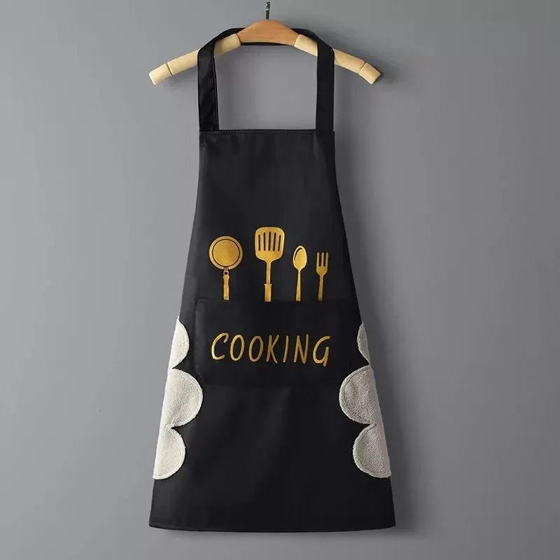 

Unisex Sleeveless Apron Waterproof Oilproof Easy Wipe Hands Ideal for Cooking Cleaning Stain Resistance