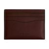10 Brand Ogo Embossed Grain Leather Card Holder Regular Men's Maple Red Maple Red