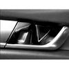 Inner Door Handle Bowl Panel Cover For Honda Accord 2018- 10th Bright Black