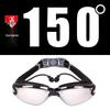 Yon Sub Jiehu HD Myopia Anti-Fog Swimming Goggles
