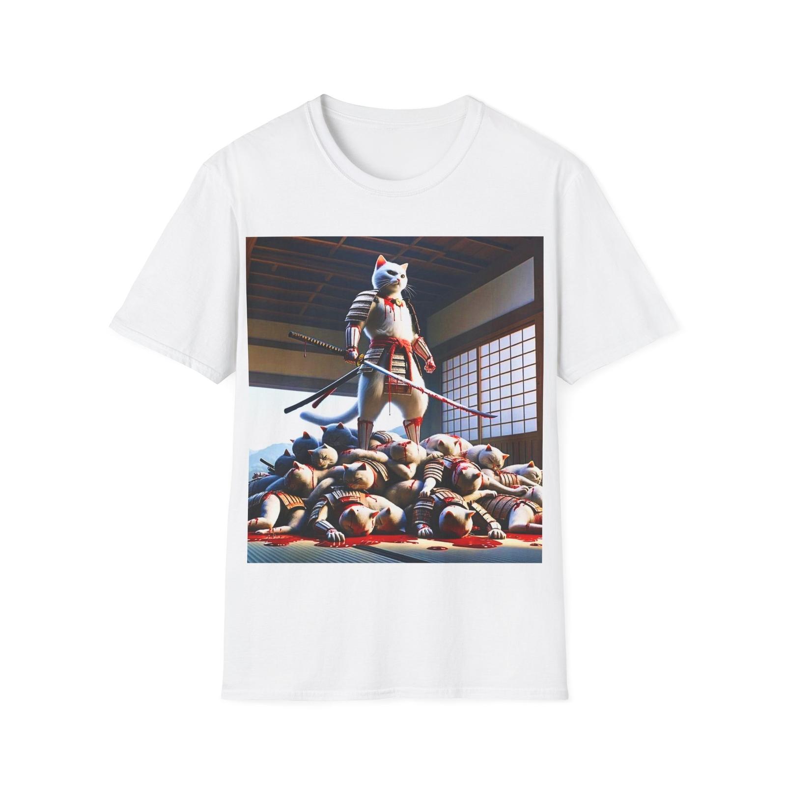 Ronin Samurai Cat T-shirt S