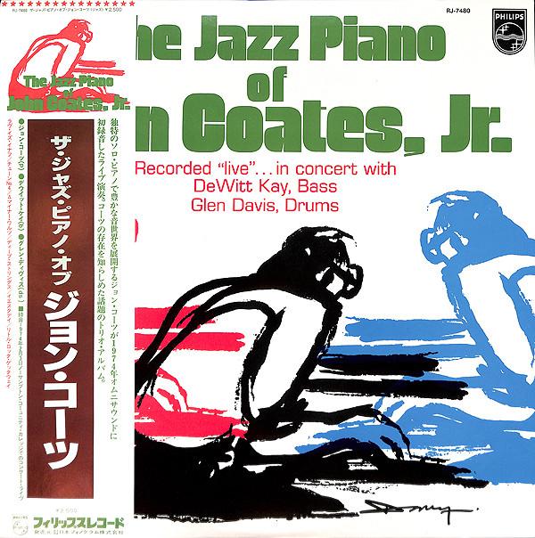 

LP Record JOHN COATES JR Jazz Piano Of John Coates Jr RJ7480 PHILIPS Japan Jazz Used