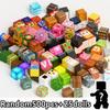 Magnetic Construction Blocks Mine World Magnetic Pink Blossom Castle Brick Cube Toys Set Stem Tactile  Present For 3+ Boy Girl Kid