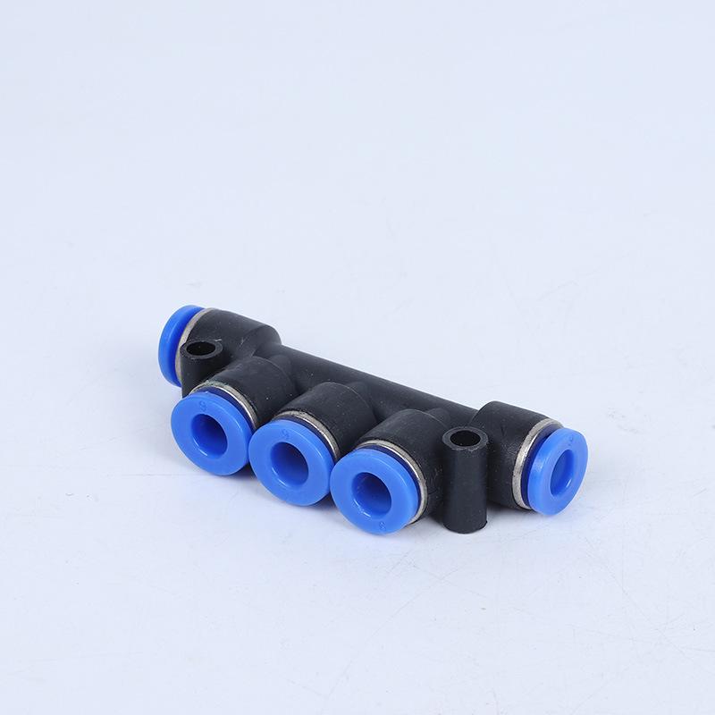Pneumatic Connectors: Trachea Quick Connect, PM Bulkhead, PU Straight, PV Elbow, PEG Tee, Reducer, PY
