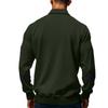 Men's ,color Casual And Trendy Lapel Color,blocked High,weight Loose Long,sleeved Top