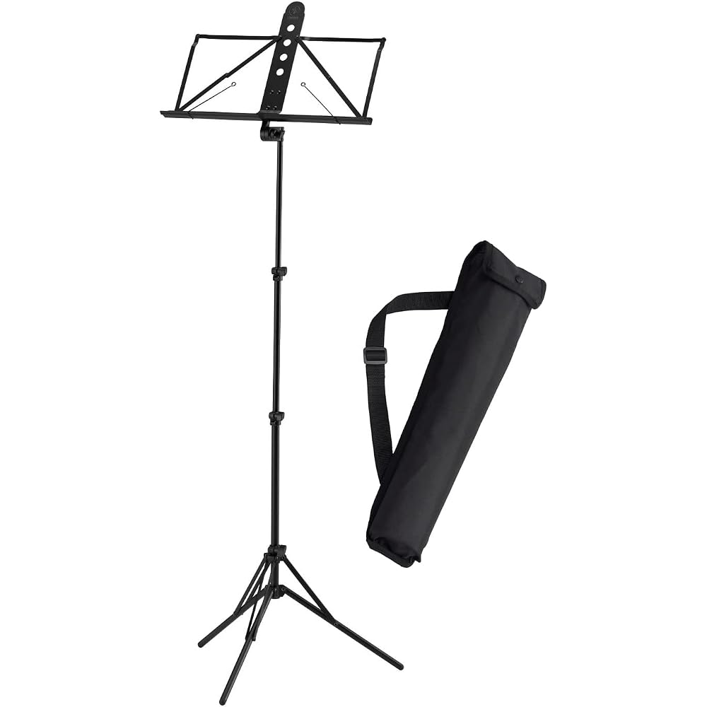 YAMAHA Yamaha MS-260AL Lightweight Music Stand, Aluminum, Foldable, Easy To Carry, Comes with Sof...