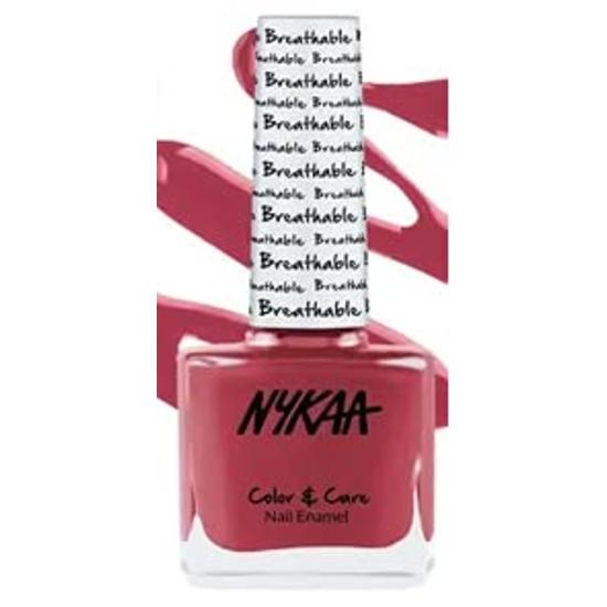 

Nykaa Breathable Nail Enamel - Rosy Future