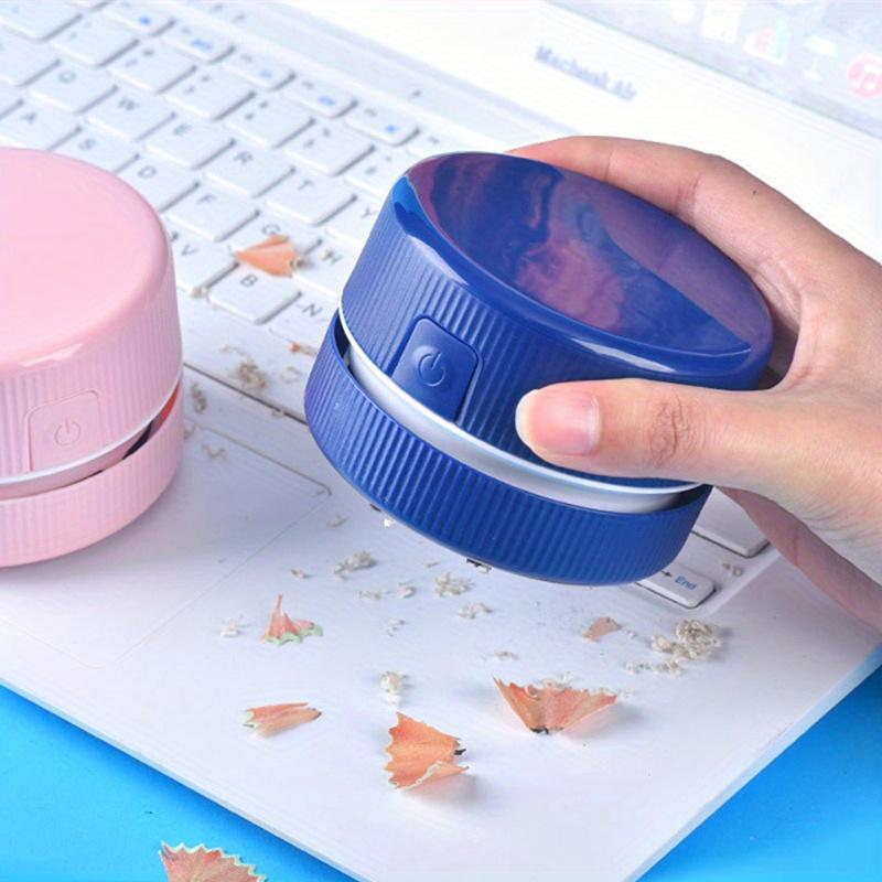 Mini Uroczy Odkurzacz Biurkowy, Odkurzacz Biurkowy, Przenośny Odkurzacz do Stołu Narożnego Mini Uroczy Odkurzacz Zamiatarka do Kurzu