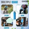 Portable Foldable Silicone Water Bottle, Collapsible Reusable Travel Drinking Cup, BPA Free Outdoor Hiking Camping Sports Water Bowl