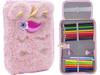 Astra Fluffy Unicorn Pencil Case with Accessories